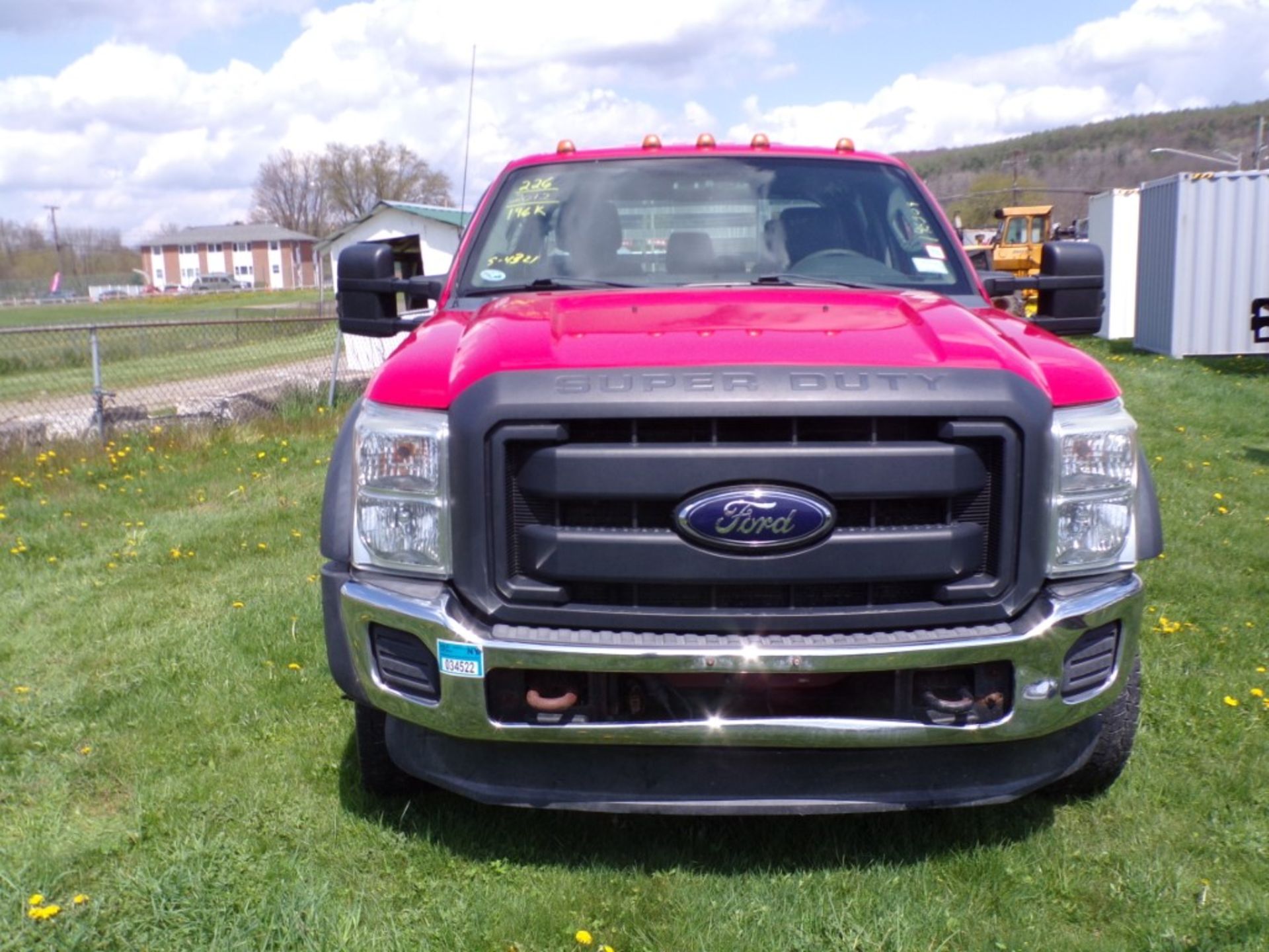 2012 Ford F550, 4 WD, Crew Cab, Flatbed, 6.7 Dsl. Engine, Auto Trans, PW, PL, Cruise, w/Eby 11'