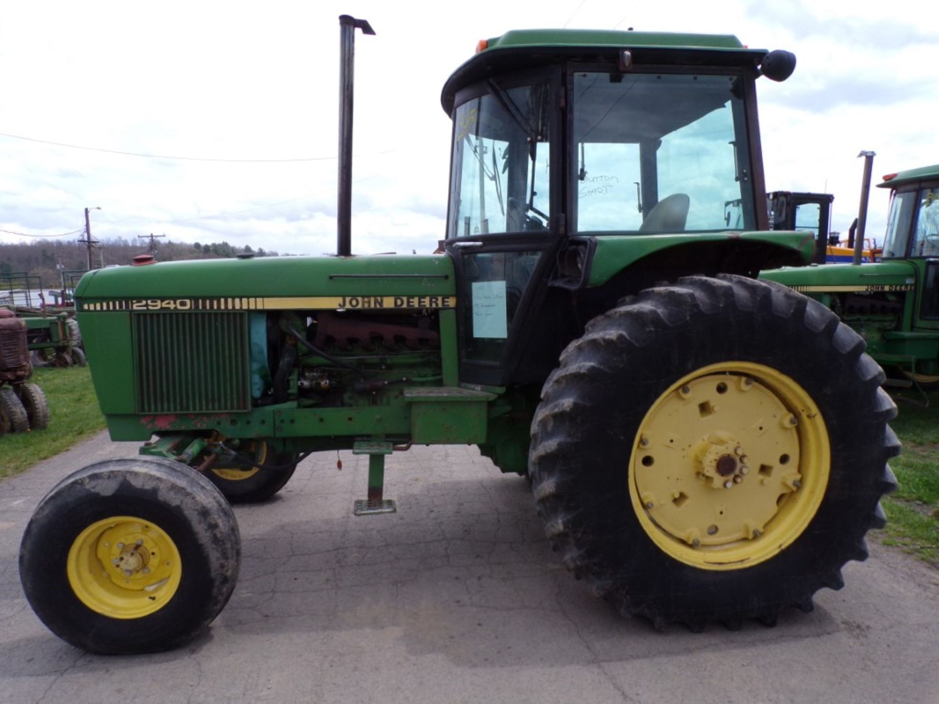 John Deere 2940 Tractor with Sound Guard Cab, Excellent Firestone 8.4-34 Rear Tires, (2) Rear - Image 3 of 5