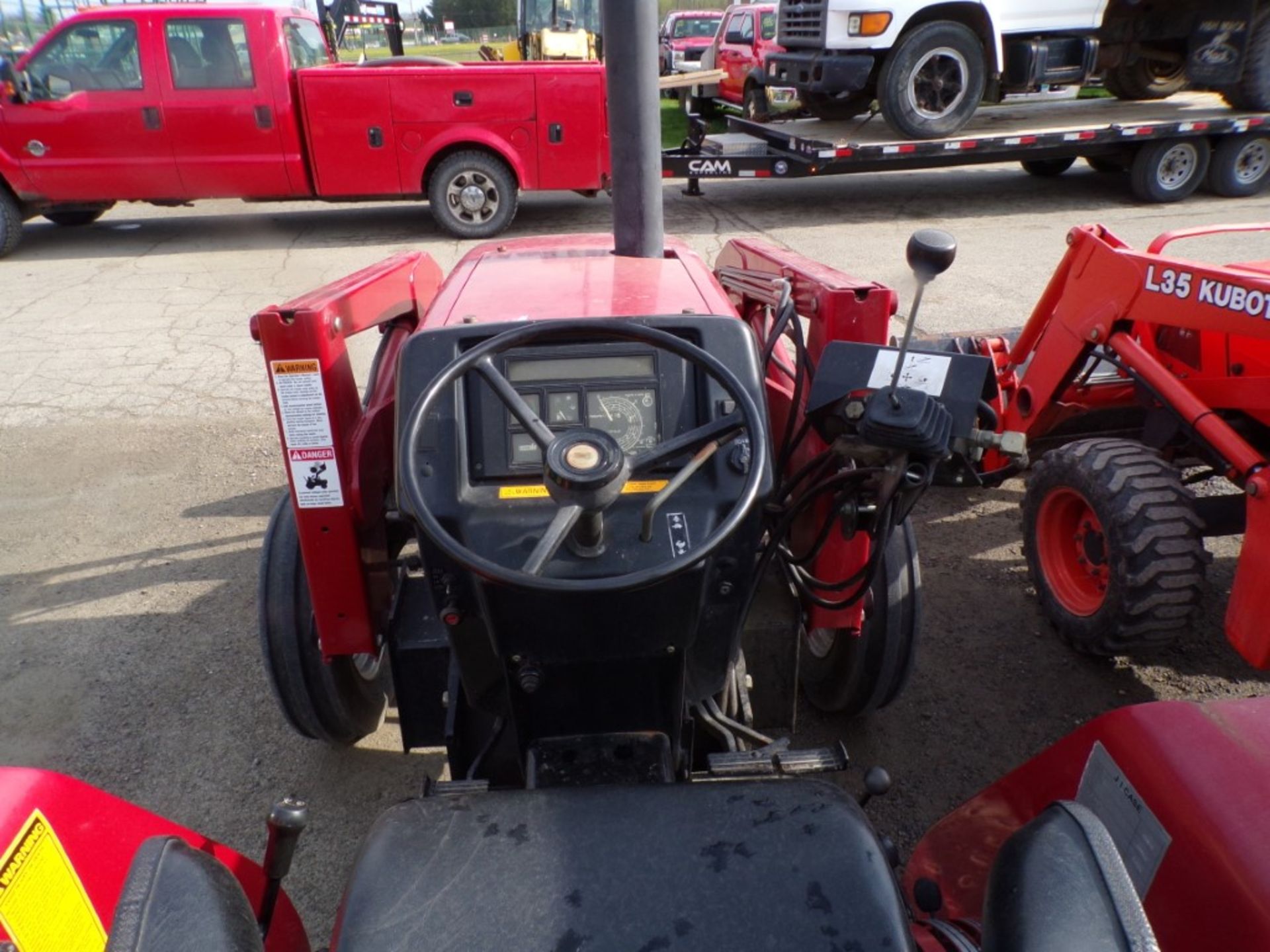 Case IH 3220 w/Great Bend 330 Loader, w/Chains, PTO, 3pt, ROPS, 343 Orig. Hours (5502) - Image 5 of 5