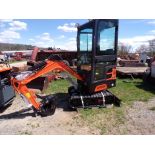 New AGT Mini Excavator w/Cab, Model QH13R, Ser. 2310053287 (4648)