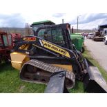 New Holland C238 Tracked Skid Loader, EROPS Cab with AC, Hand Controls, 78'' Bucket, Aux.