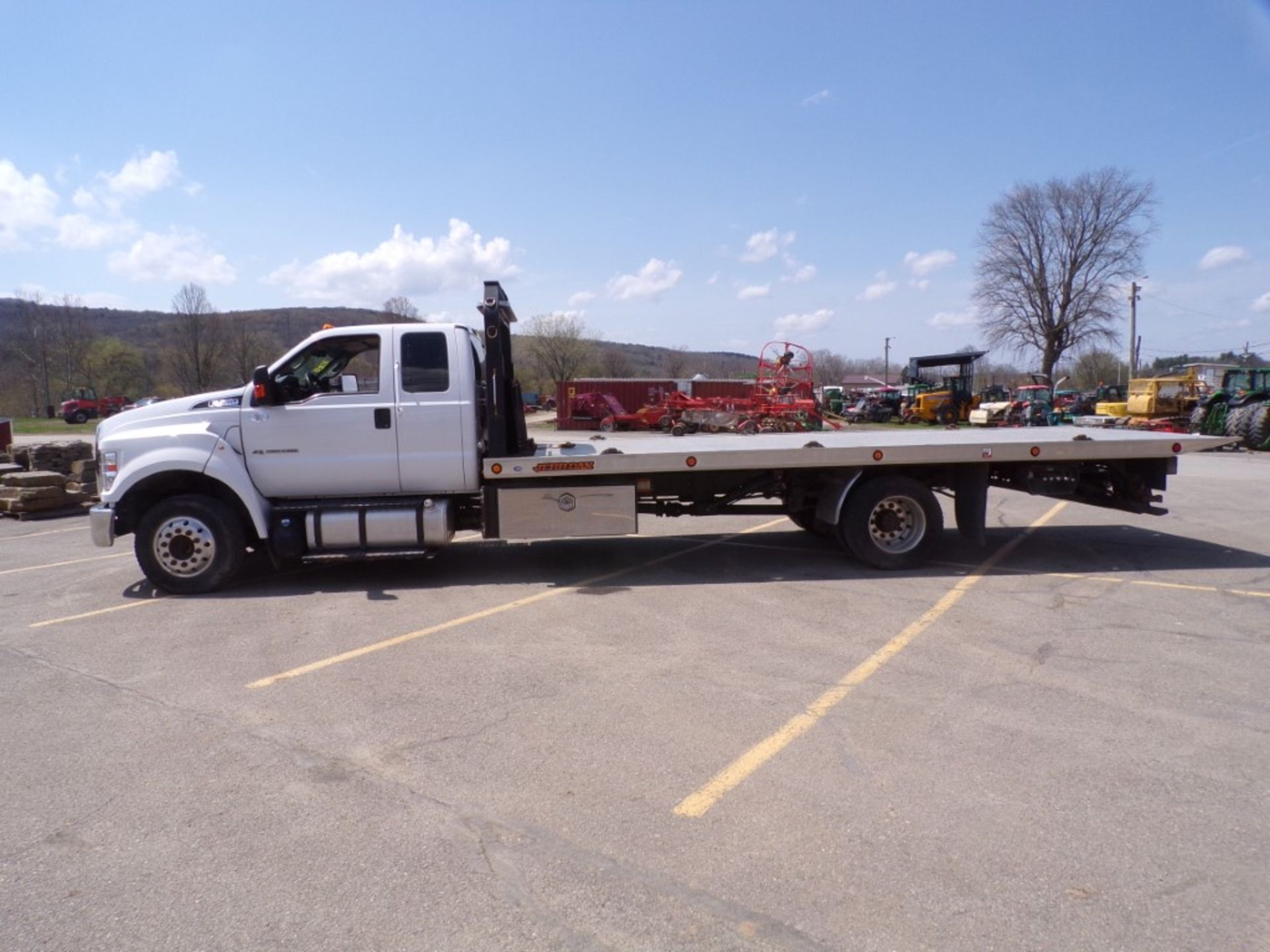 2018 Ford F650 Ext. Cab, Rollback Truck, 6.7 Dsl. Engine, Auto Trans, Air Brakes, 25,900 GVWR, - Image 5 of 13
