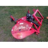 The Goat 3pth Offset Mower, Red (470 / No Stk #)