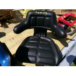 New Black Adj. Tractor Seat (4459)