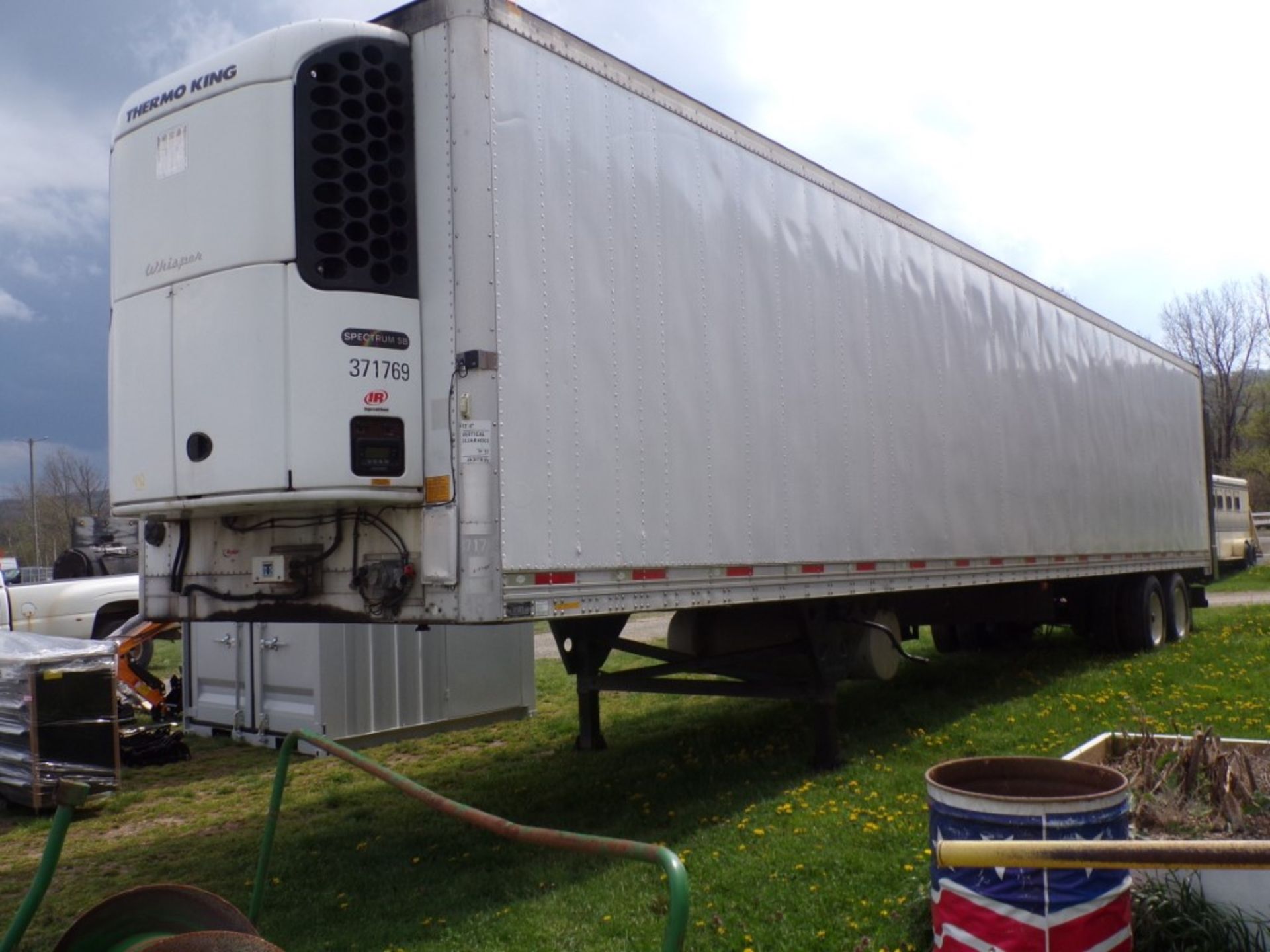 2012 Utility Trailer, Thermal King Reefer Unit, 65000 GVW, Lift Gate, Roll-Up Door,