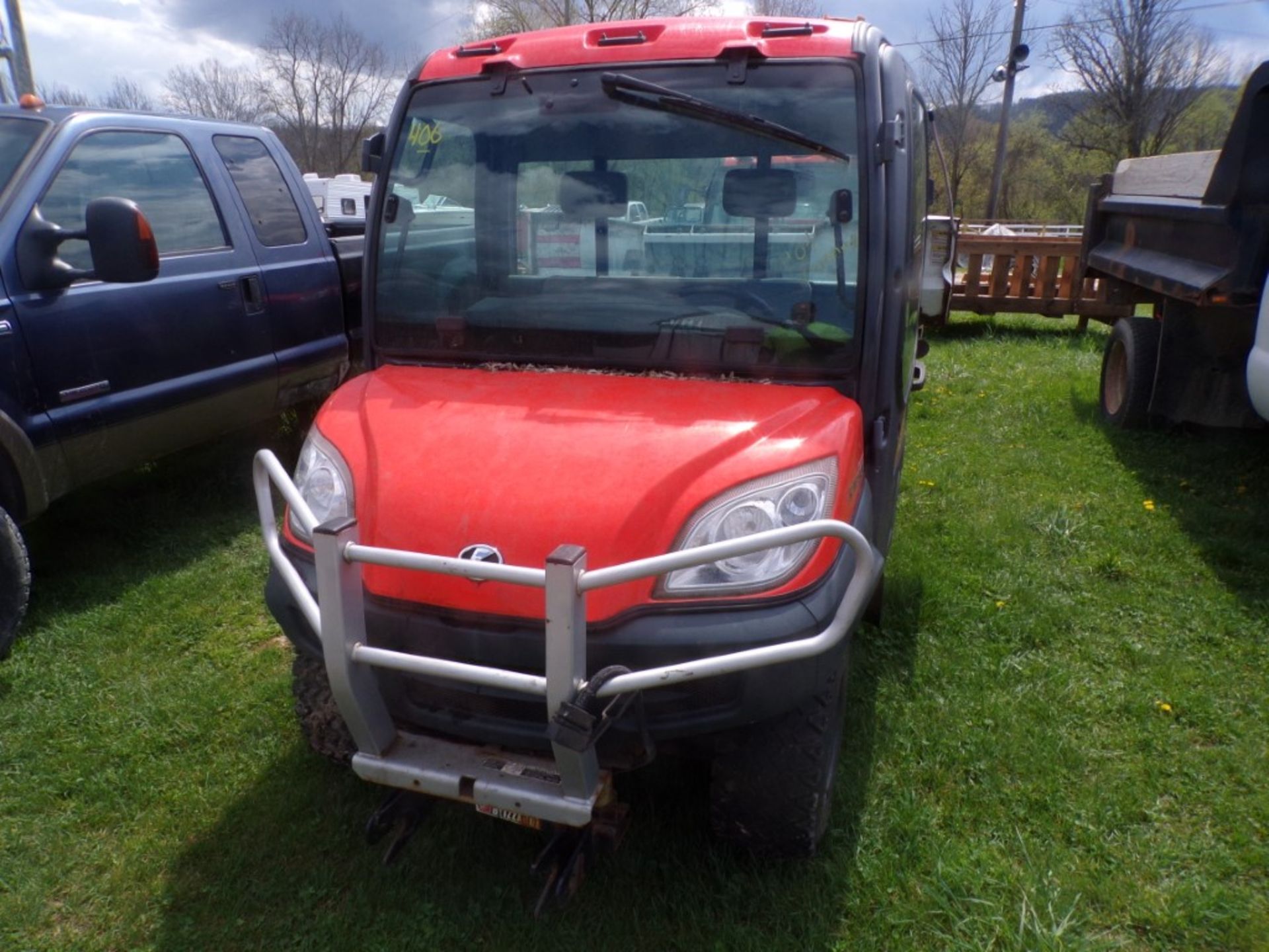 Kubota RTV1100 w/ Cab & Blizzard Snowplow Attachment, NOT RUNNING, NEEDS WORK (4438) - Image 2 of 6