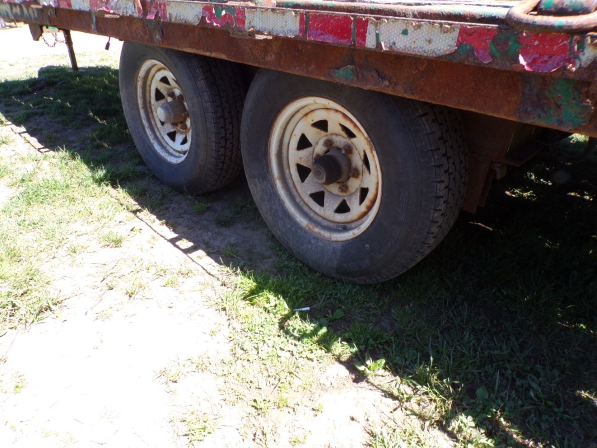 2013 Cam Superline Deckover Trailer, 16' Flat Plus 4' Beaver Tail, w/Mesh Ramps, Green, Vin# - Image 5 of 6