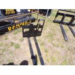 New Narrow Quick Hitch Pallet Fork, M/N SSPE (4615)