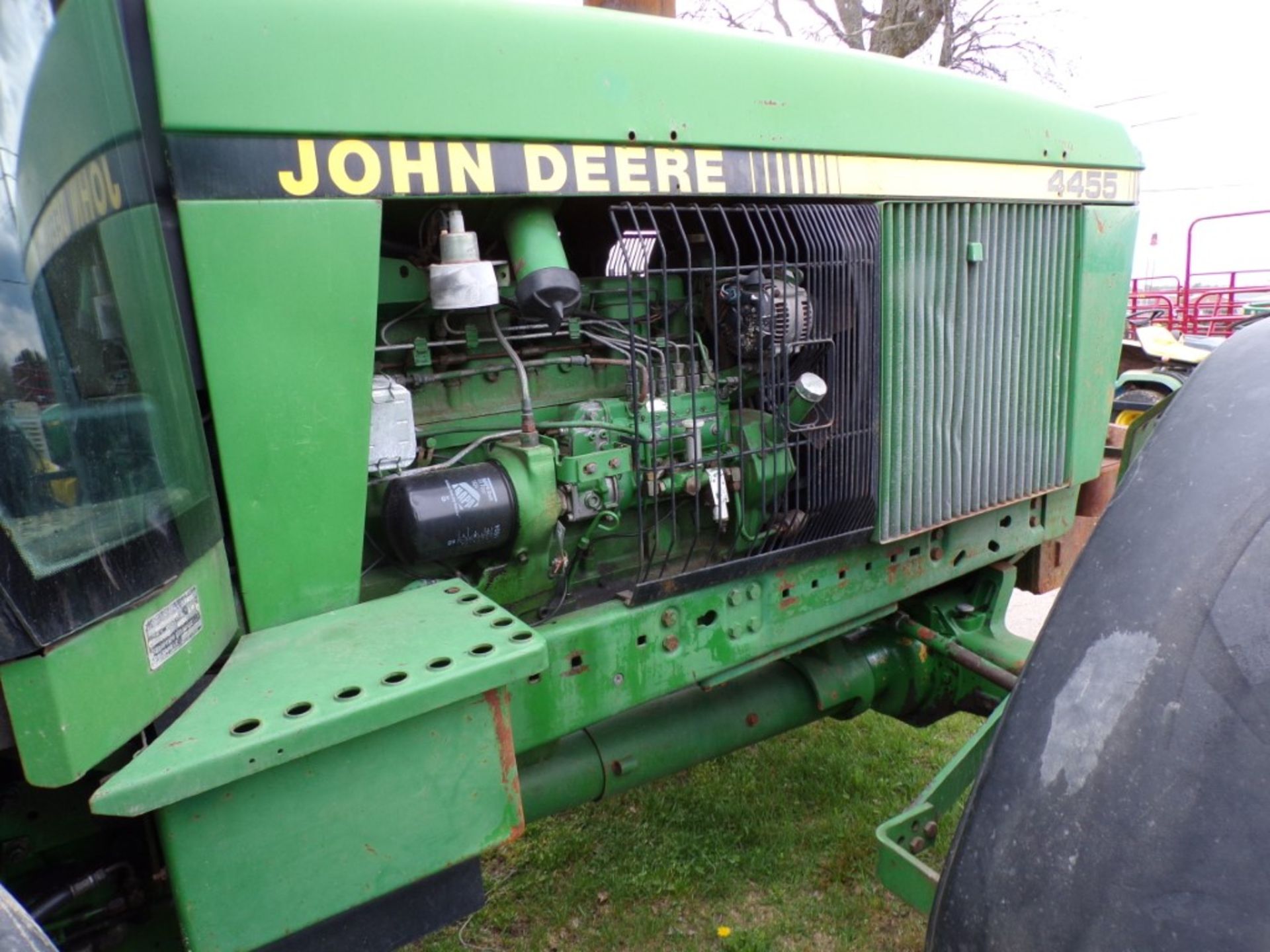 John Deere 4455 4WD Tractor with Power Shift Trans., (3) Rear Hydraulc Remotes, 650-58-38 Rear - Image 6 of 7
