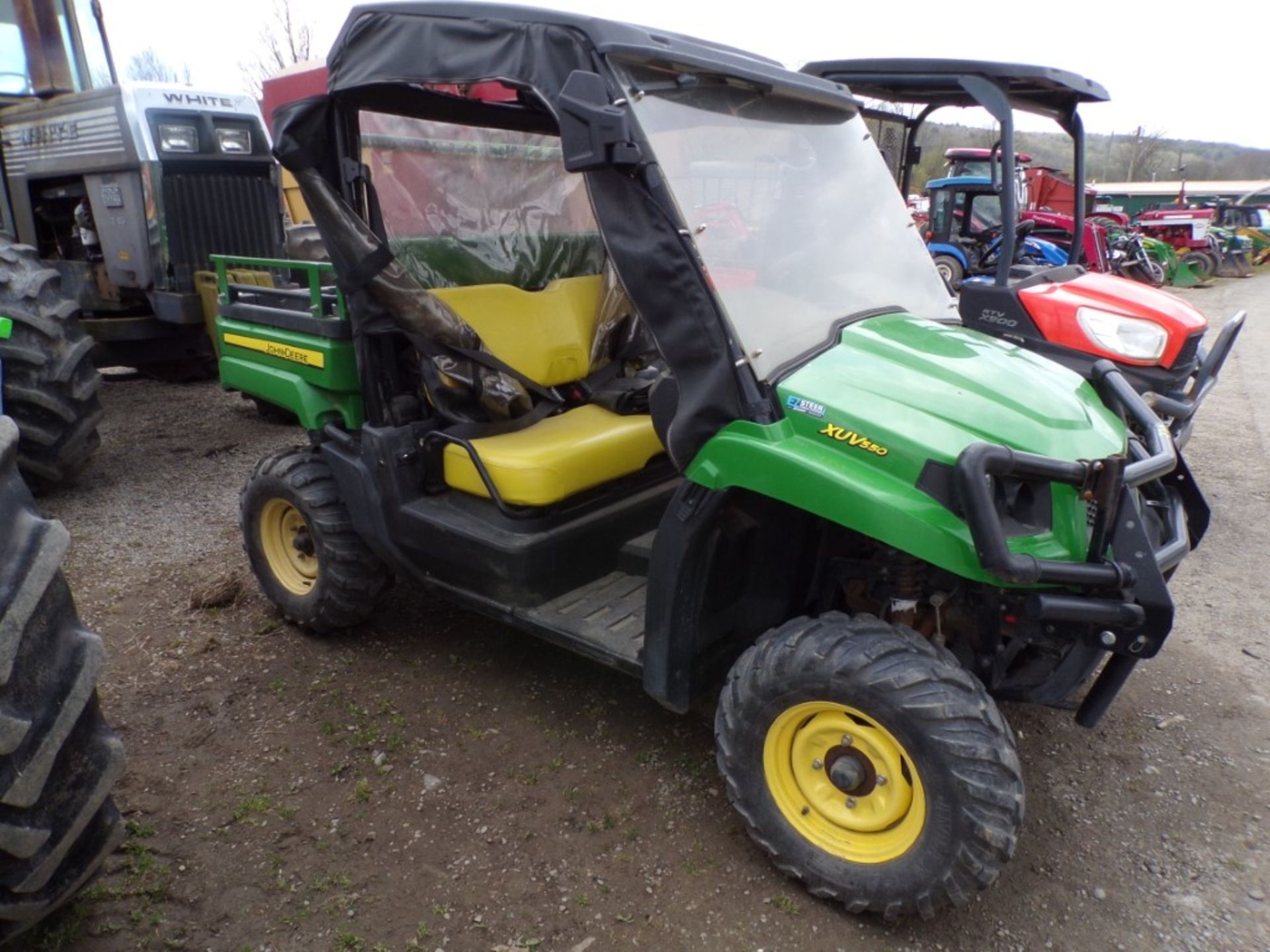 John Deere XUV-550 UTV with Canopy and Windshield, 4 WD, 395 Hrs., Super Nice, Ser.# 004802 (4365) - Image 3 of 6