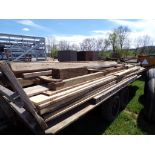 Group of Mixed Rough Cut Lumber, Some is Hardwood and Some is Blocking (5100)