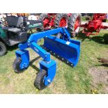 Grader Blade with Wiring Harness and Remote for Skid Steer Loader (5387)