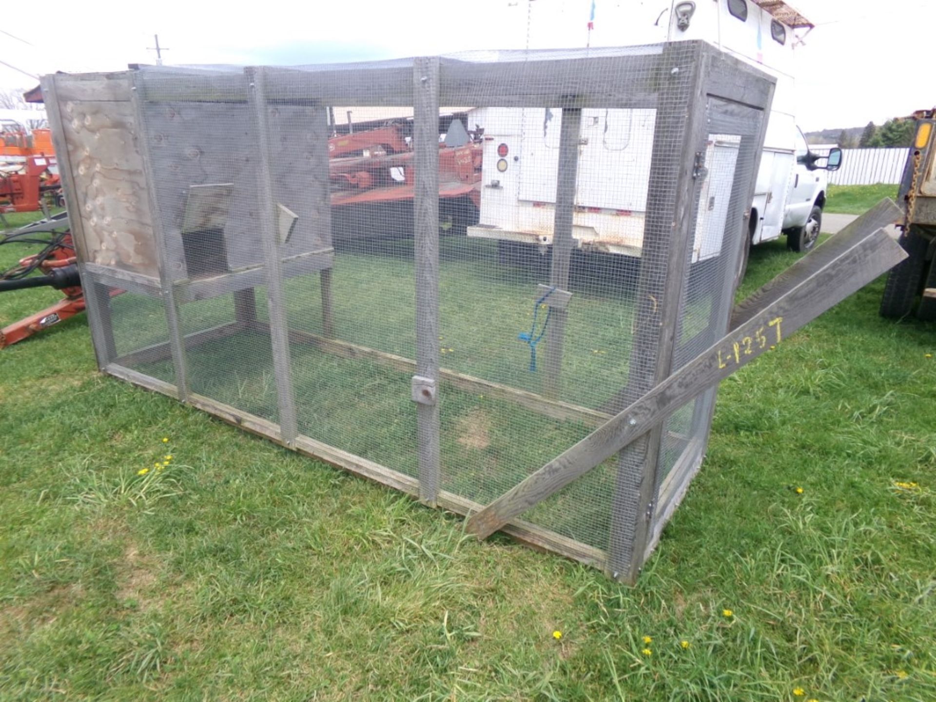 Hand Built Portable Chicken Coop (5183)