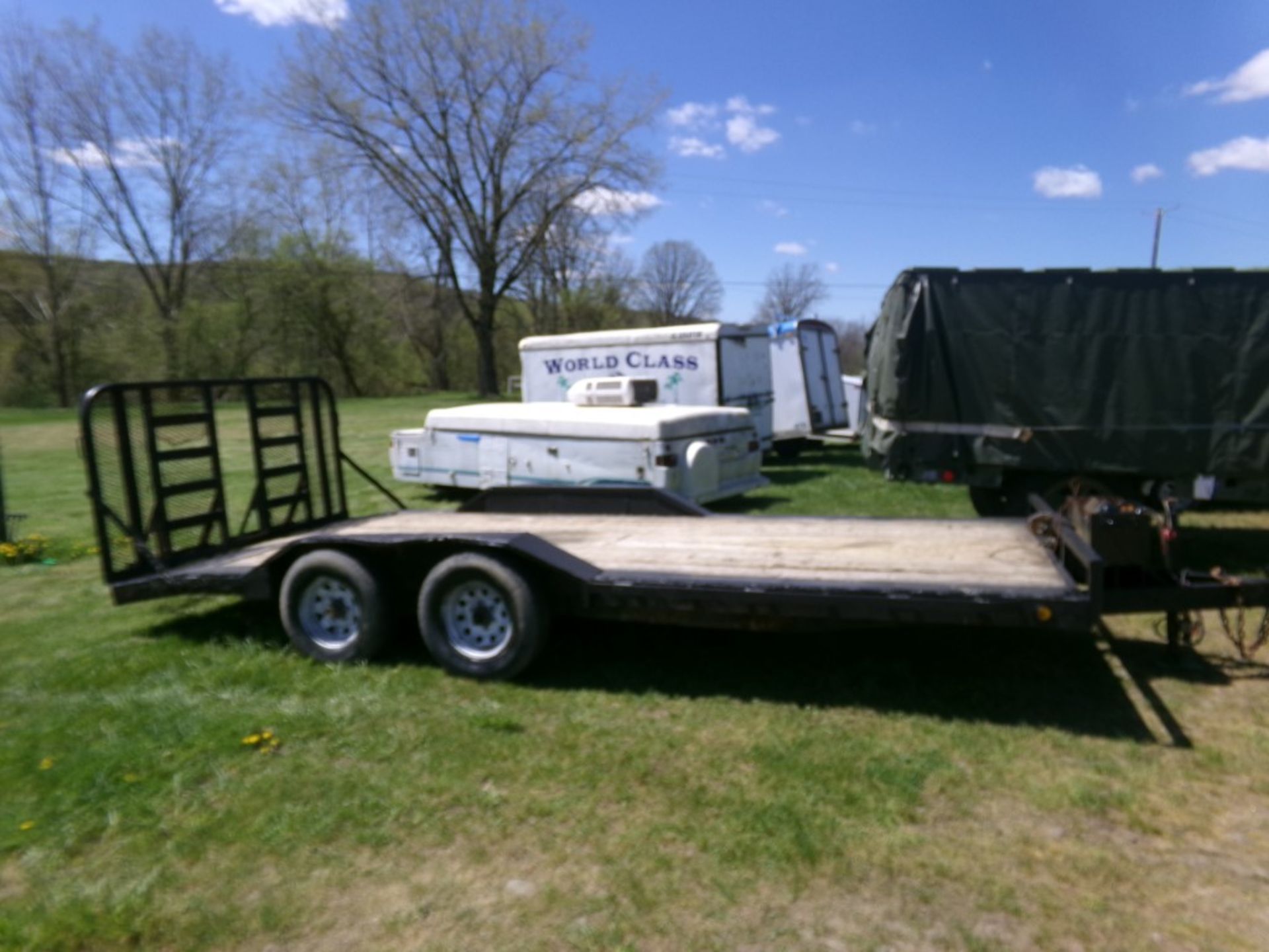 2012 PJ Tandem Axle Trailer with Drop Down Gate, 10,000 GVW, Vin # 4P5B5182XC2165834 (6026) - HAVE - Image 2 of 2
