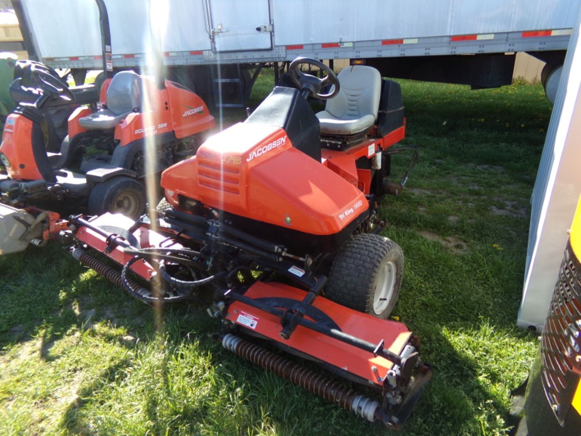 Jacobsen Tri King 1900D Kuboda Diesel Commercial T-Mower, Runs and Works Good (6167)