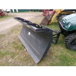 New Spartan 72'' Hyd. Angle Snow Plow for Skid Steer Loader (4467)