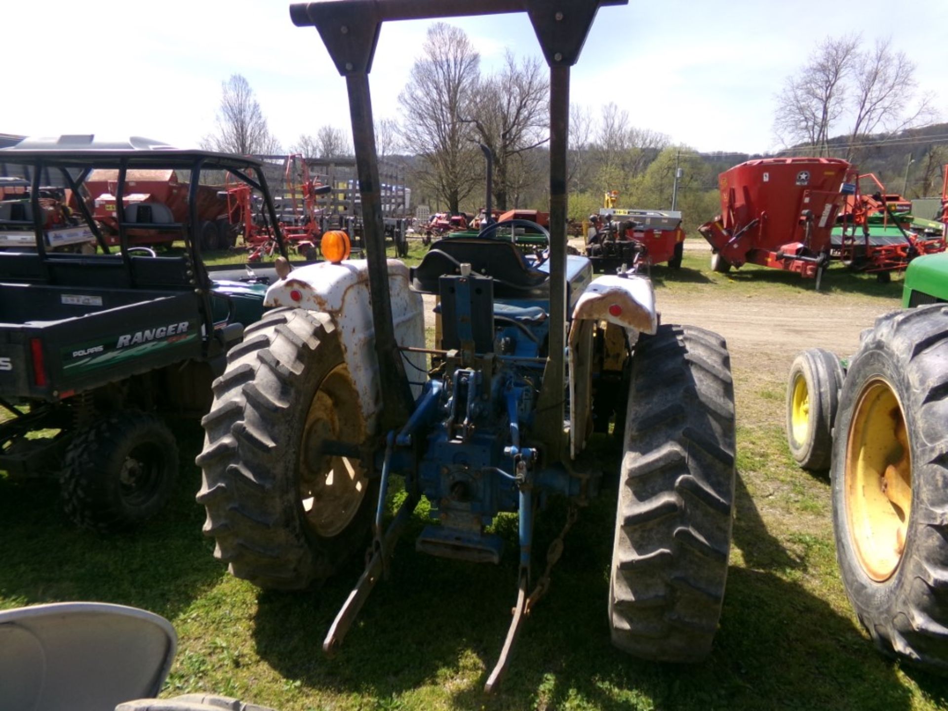 Ford 2110 w/Loader, 4 WD, PTO, 3pt Htich, ROPS, Good Rubber, 3130 Hrs - Starts a Little Hard, Runs - Image 3 of 3