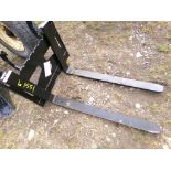 New Narrow Quick Hitch Pallet Fork, M/N SSPE (4610)