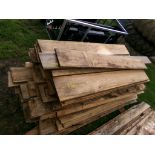 Group Of Misc. Rough Cut, Hardwood, 1'' Assorted Dimensions (5424)