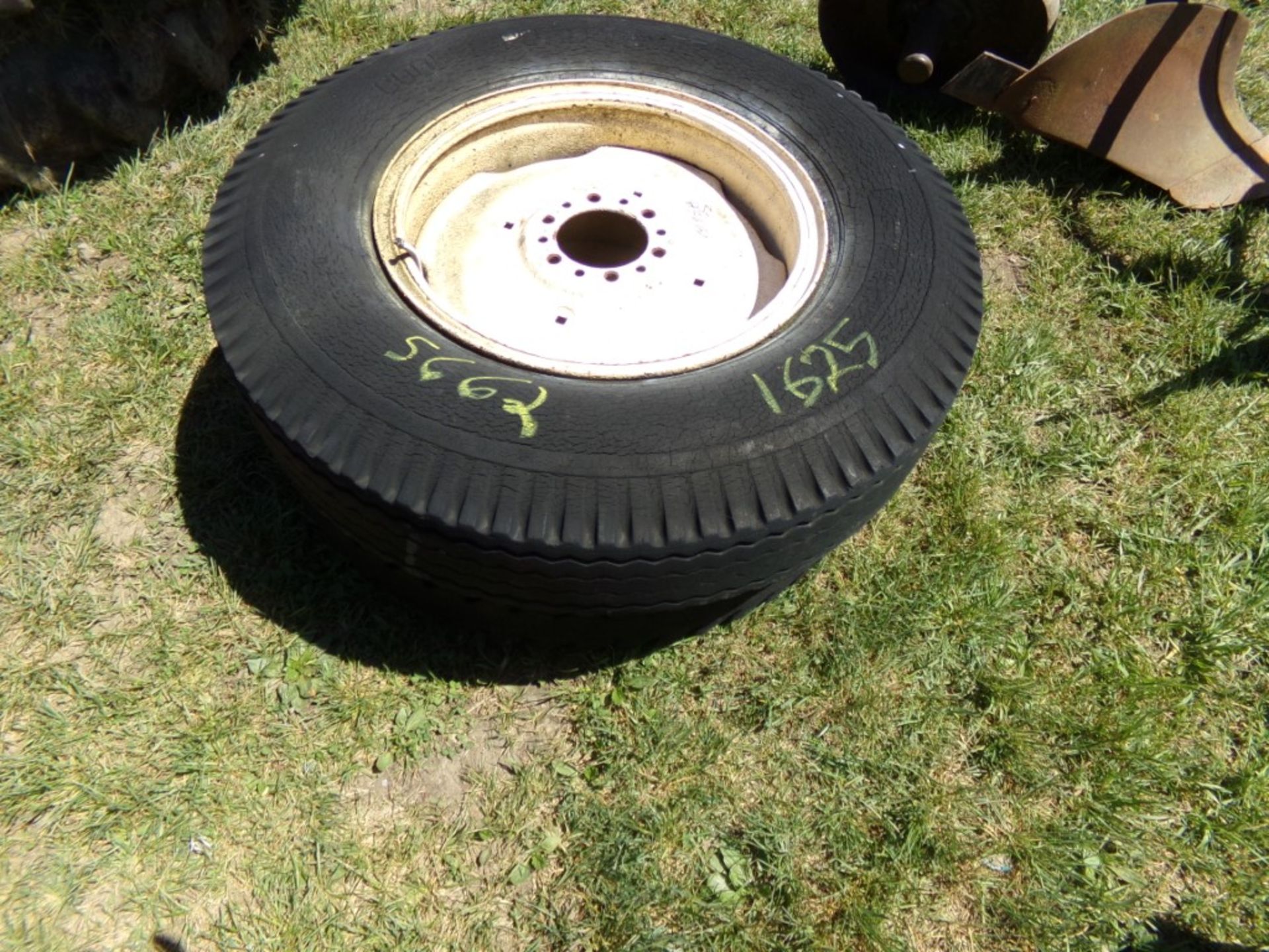 (2) Manure Spreader Tires (5662)