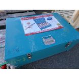 New Flat Pack with (16) 2'' Ratchet Straps, (8) 1 1/2'' Ratchet Straps and a Flat Pack Tool Box (