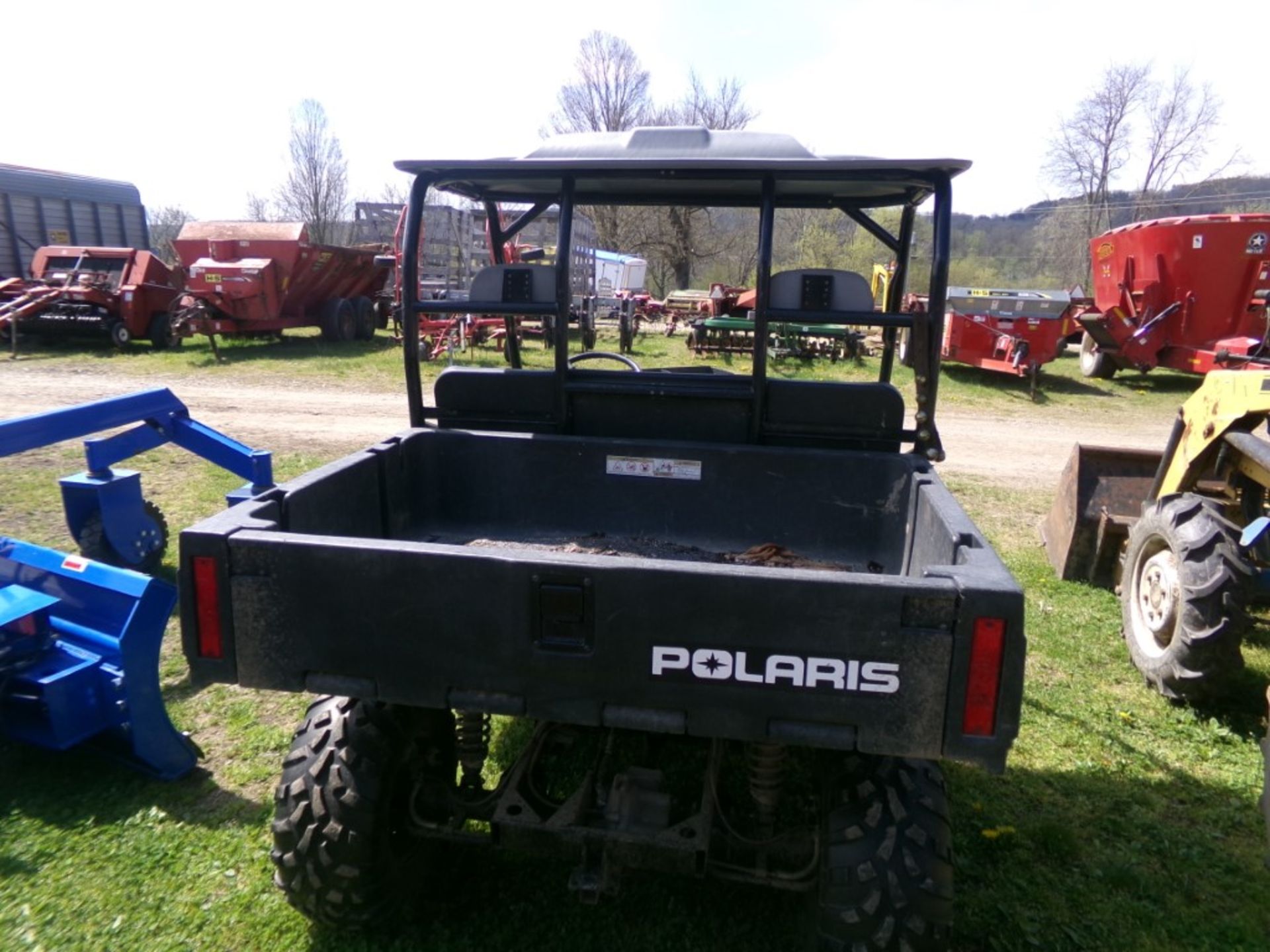Polaris Ranger, 4wd, Canopy, Gas Eng., Shows 221 Hrs., NOT RUNNING, NEEDS WORK (4382) - Image 3 of 3