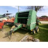 John Deere 375 Round Baler, Ser.# 815663 (5332)