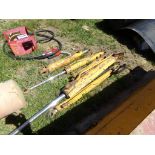 Group of Assorted Case Backhoe Hydraulic Cylinders (5951)