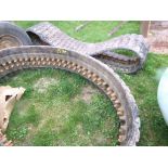 Pair of Used Rubber Tracks (5096)