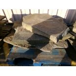 Pallet of (4) Flat Stepping Stones (4762)