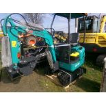 New Mini Excavator, Open Station, Model QK16R, Ser. 2310076218 (4650)