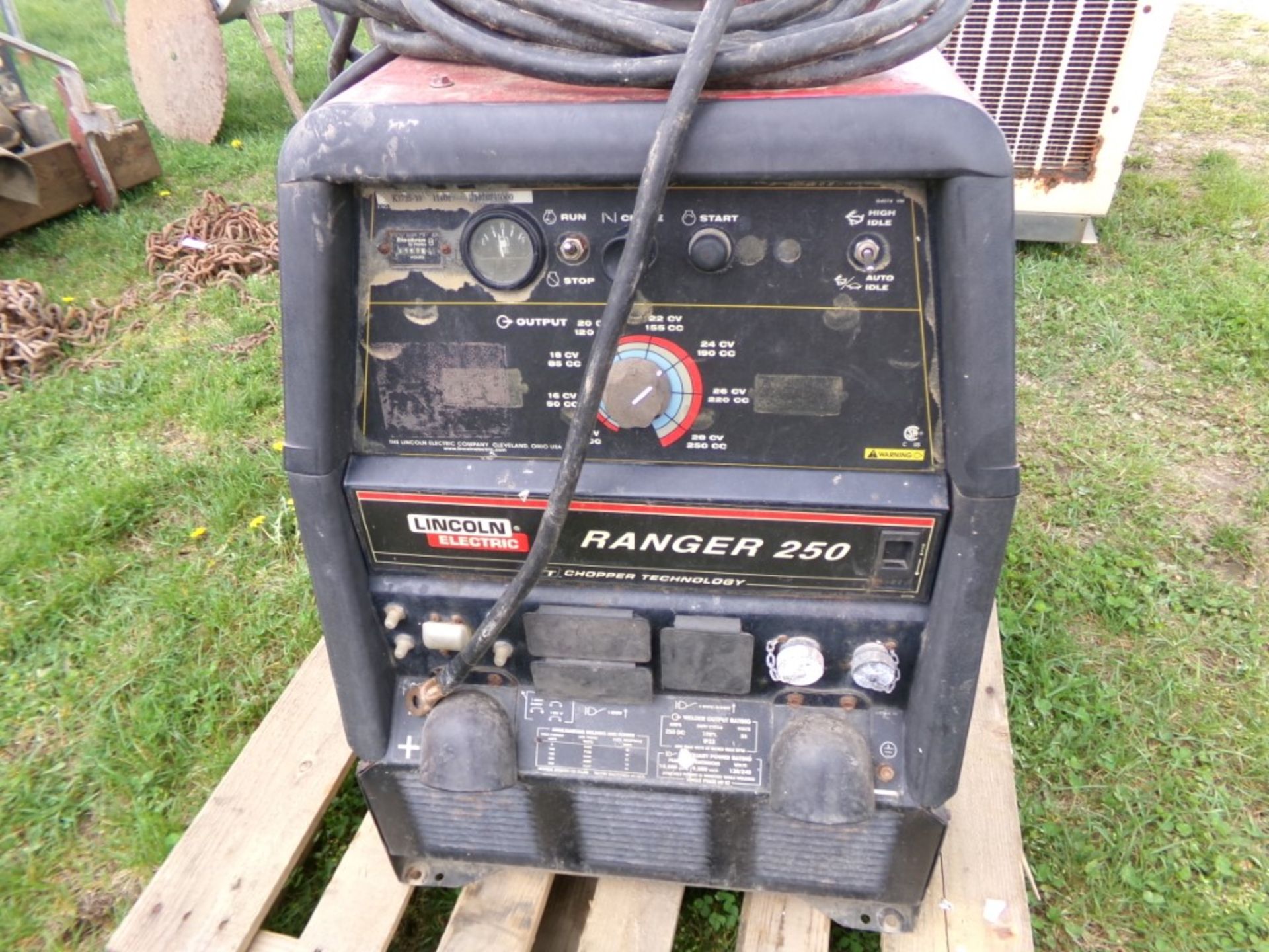 Lincoln Robbins Ranger 250 Electric Arc Welder with Leads (5074) - Image 2 of 2