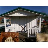 10' x 12' Playhouse Cabin with 4' Porch (5733)