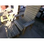 Adirondack Chair and Table (5474)