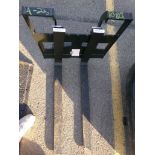 New Narrow Quick Hitch Pallet Fork, M/N SSPE (4617)