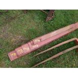 Group Of Angle Steel Stock 6x3 And 3x3 (5488)