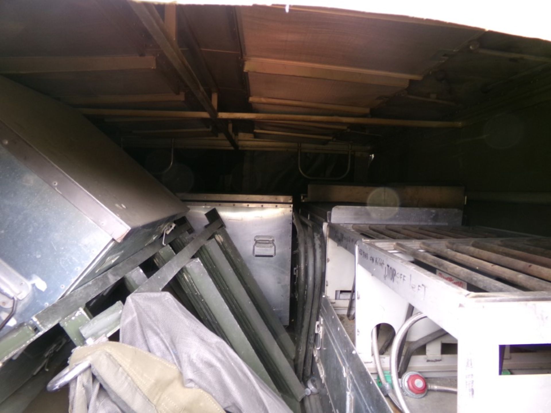 Military ''Kitchen Field Trailer'' with Soft Cover, 1492/1492, Equipped with Propane Kitchen - Image 2 of 3