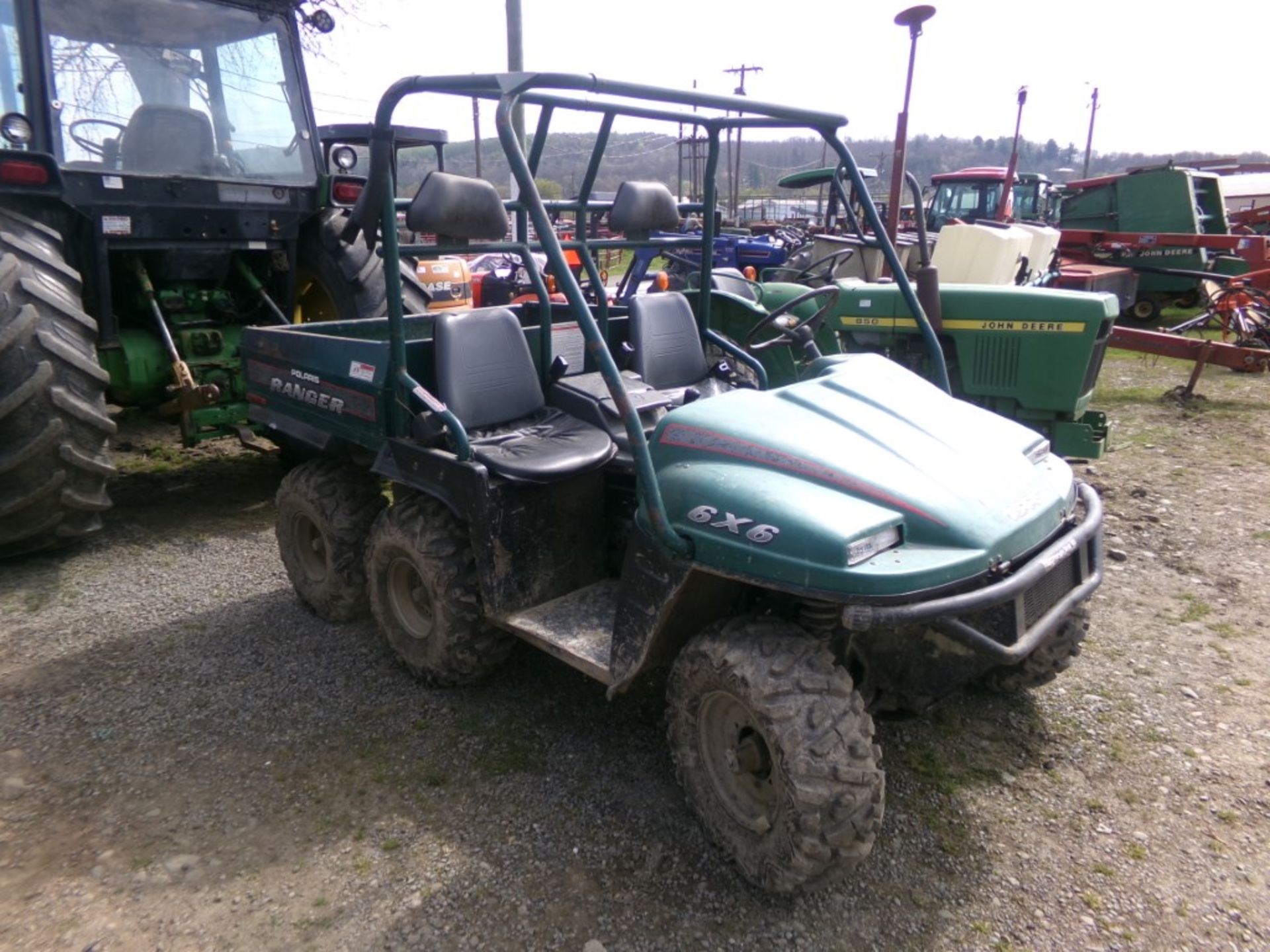 1998 Polaris Ranger 6 x 6, Engine Rebuilt, Less Than 100 Hrs on Engine, INPUT SIDE OF ENGINE IS - Image 2 of 2