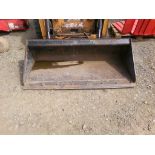 Case SR130 Skid Steer Bucket, Good Heavy Bucket (5246)