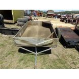 Homemade Wood Sided Utility Trailer (6181)