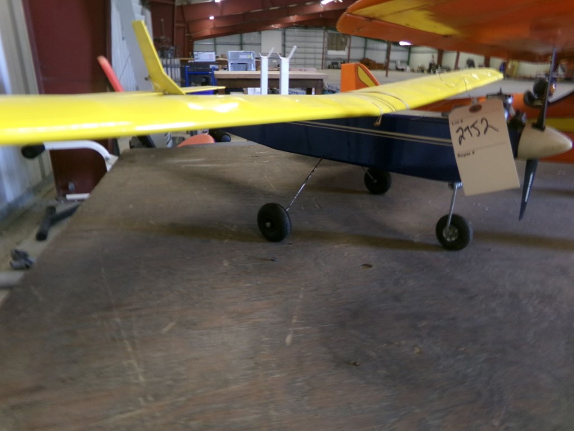 Yellow RC Plane (2752)