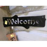 Welcome Sign (2852D)
