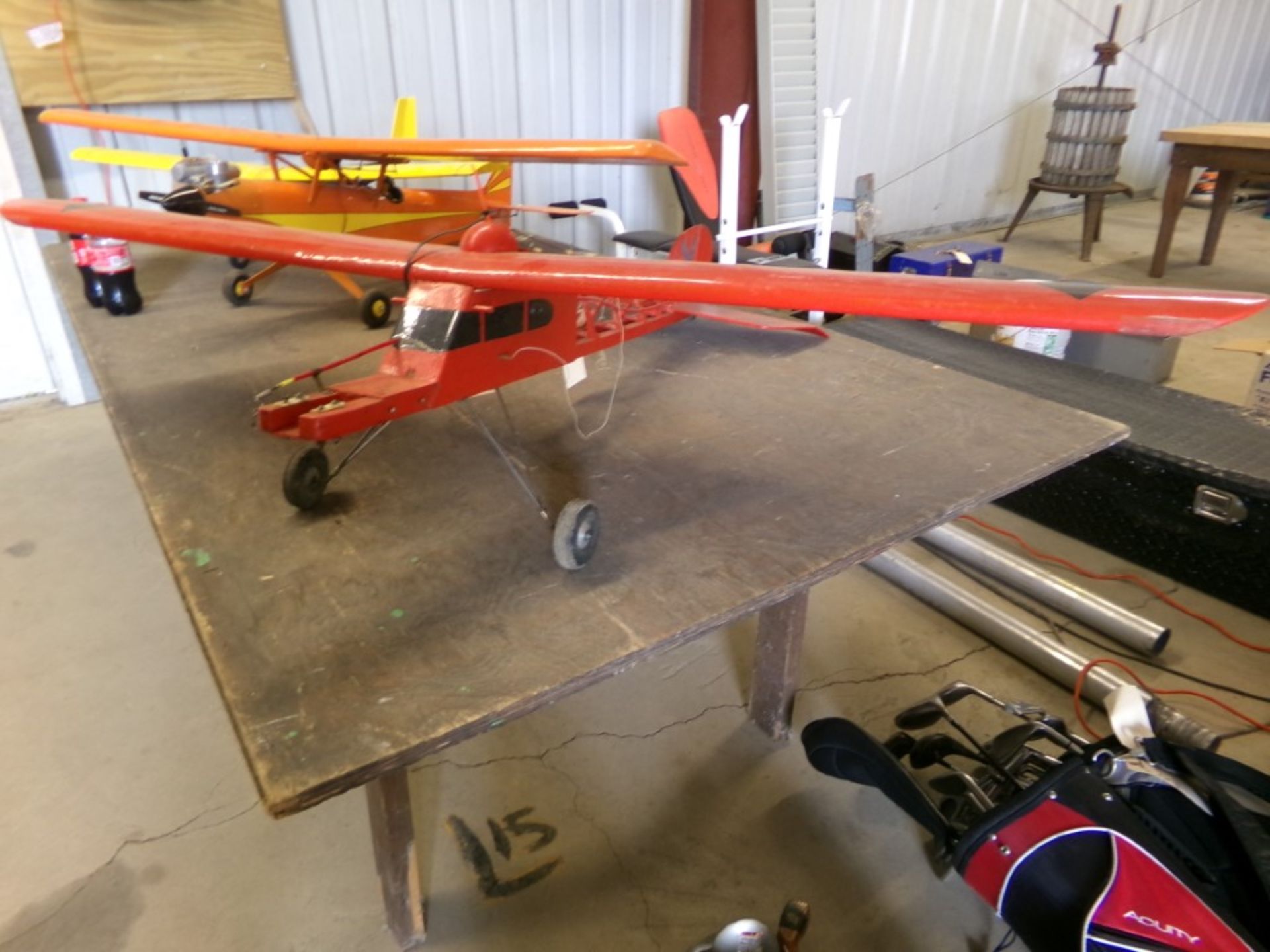 Gass, RC Airplane, 58'' Wing Span, NO ENGINE ''Red'' (5445) - Image 2 of 2