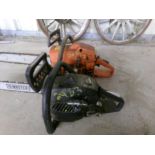 Husqvarna Chain Saw and Ryobi Chain Saw (2983)