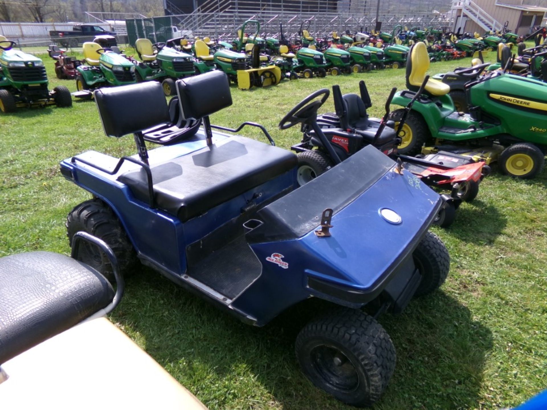 Blue Melex Gas Powered Golf Cart, Runs (5392) - Image 2 of 2