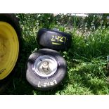 Pair of Ferris Dolly Wheels on Tires (5049)