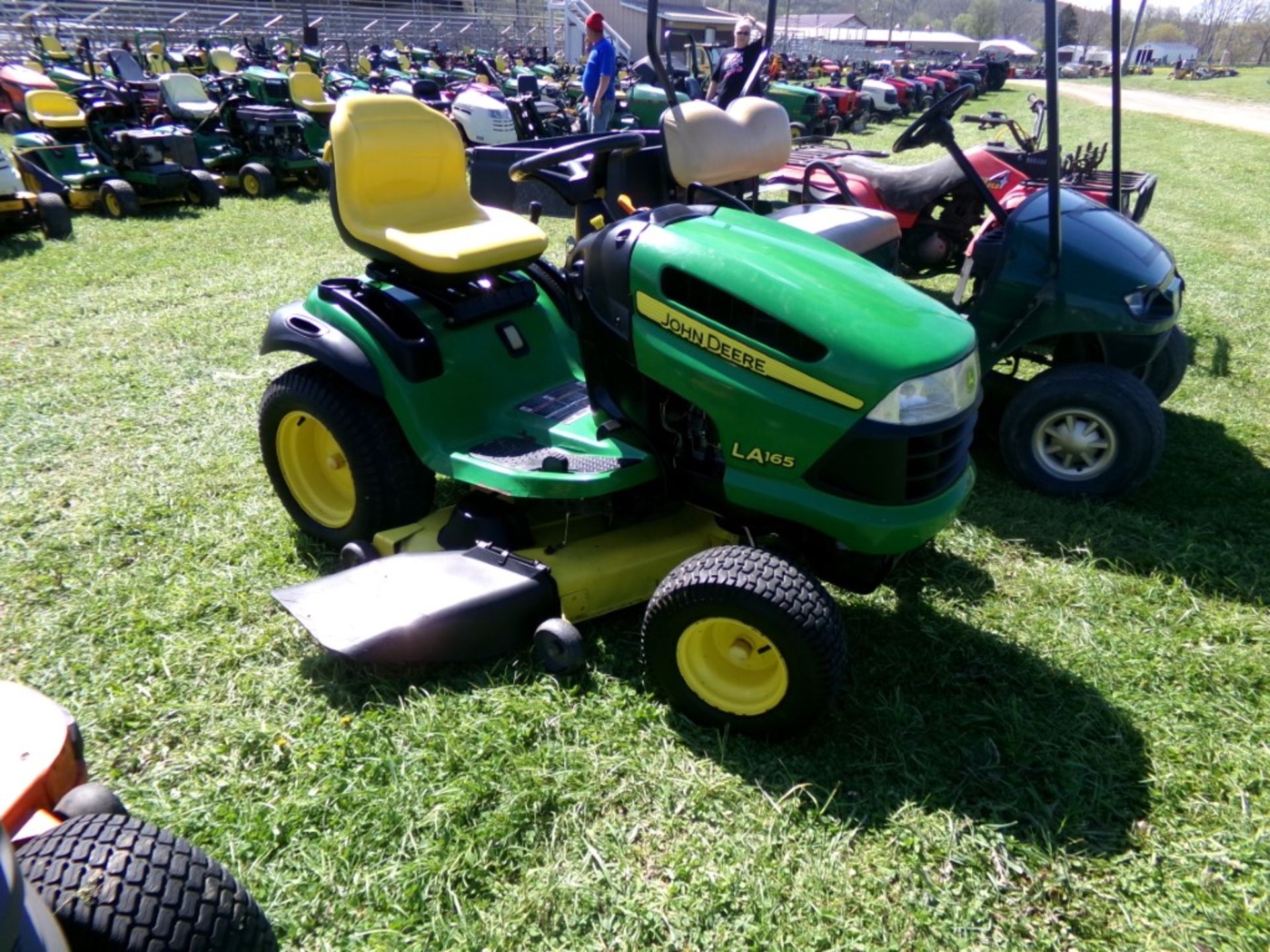 John Deere LA165 48'' Deck Mower with 24 HP Briggs and Stratton Motor, 304 Hrs., Ser# 204526 (6025) - Image 2 of 2