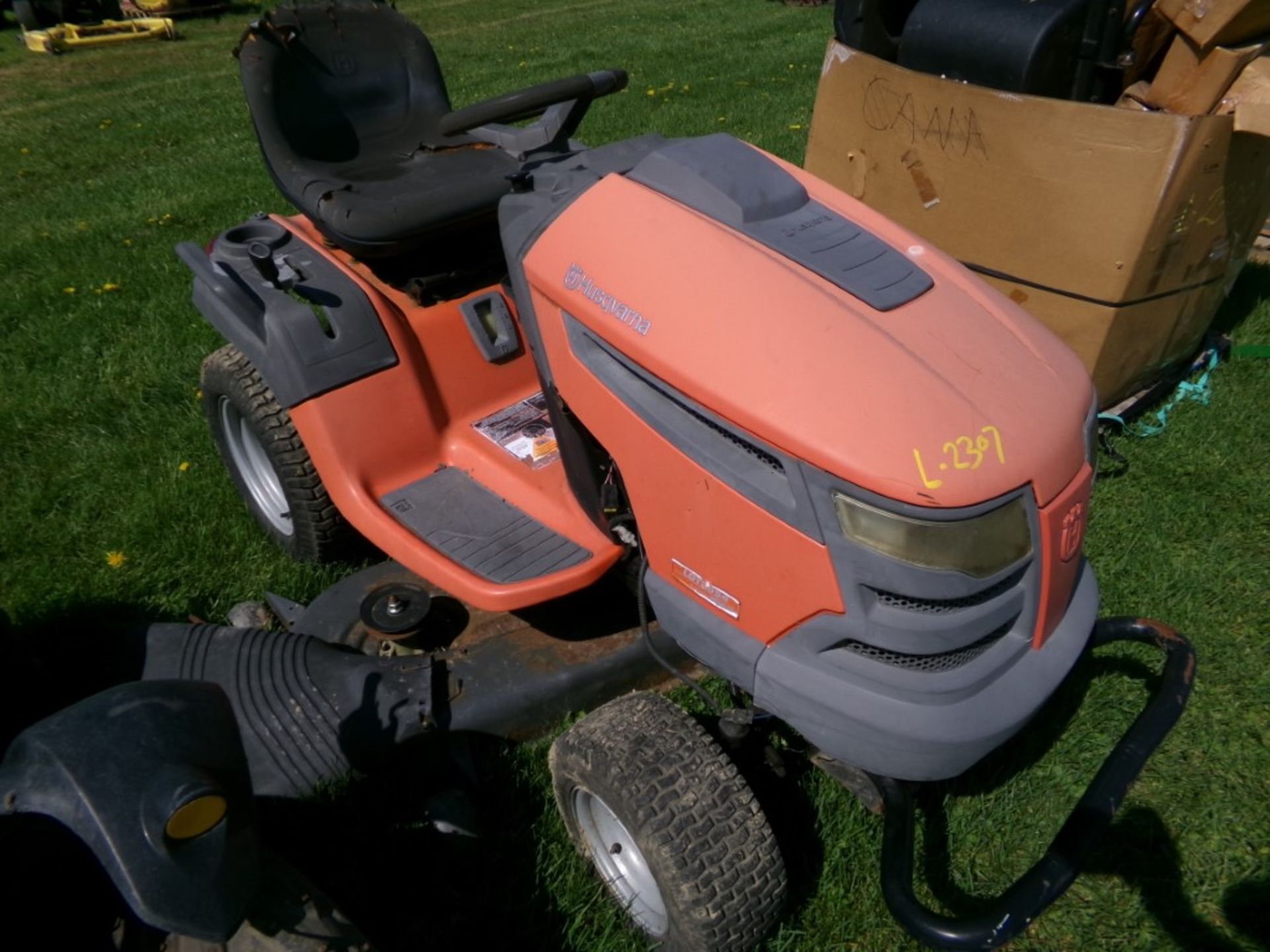 Husqvarna LGT 2554 with 54'' Deck, 25HP, NOT RUNNING-ELECTRIC ISSUE (5560)
