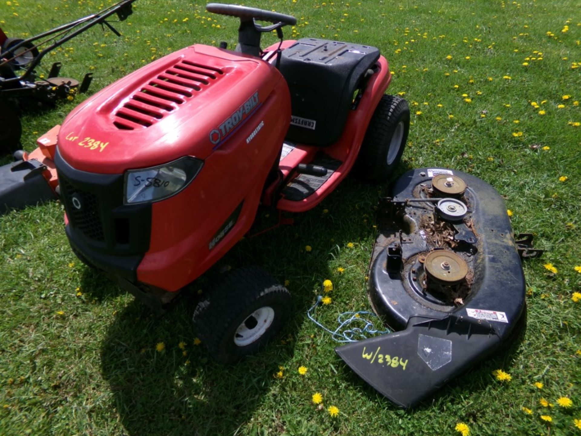 Troy Bilt Horse, w/42'' Deck, Not Attached, 16.5 HP, NOT RUNNING (5810)