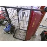 Chicago Electric Generator, Has Compression, Wire Cage on Wheels (3034)